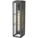 Jaxson 1 Light 17.75 inch Powder Coated Black Outdoor Wall Sconce